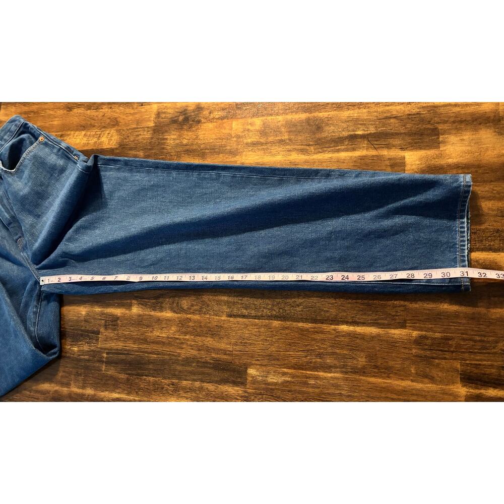 Madewell Women's Straight Leg Jeans - Blue - Picture 12 of 14